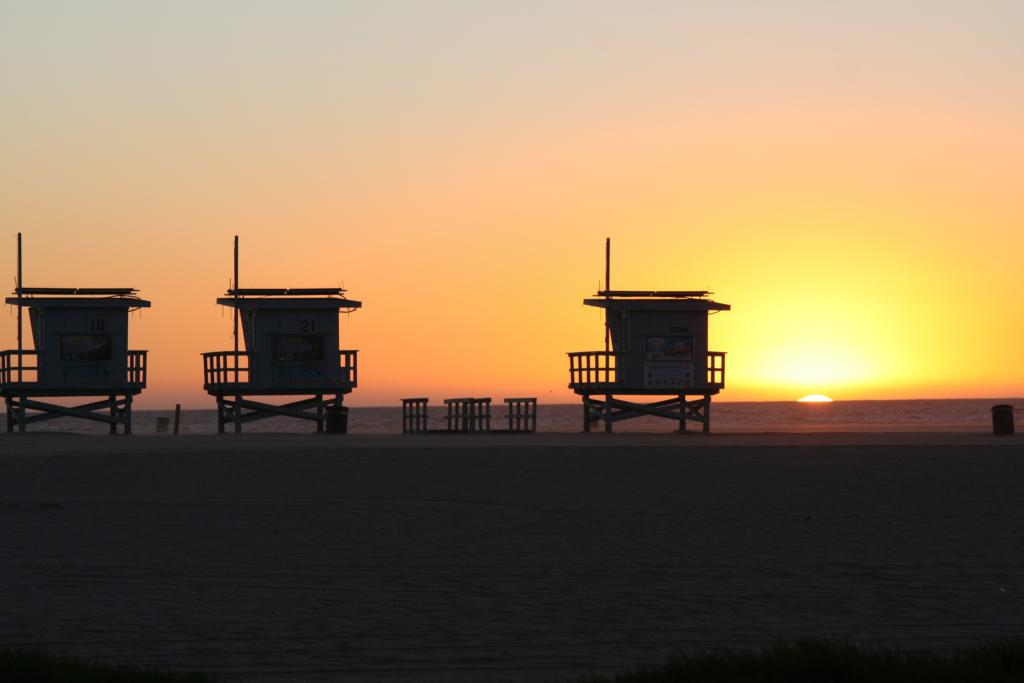 Venice Beach en Los Ángeles en Estados Unidos