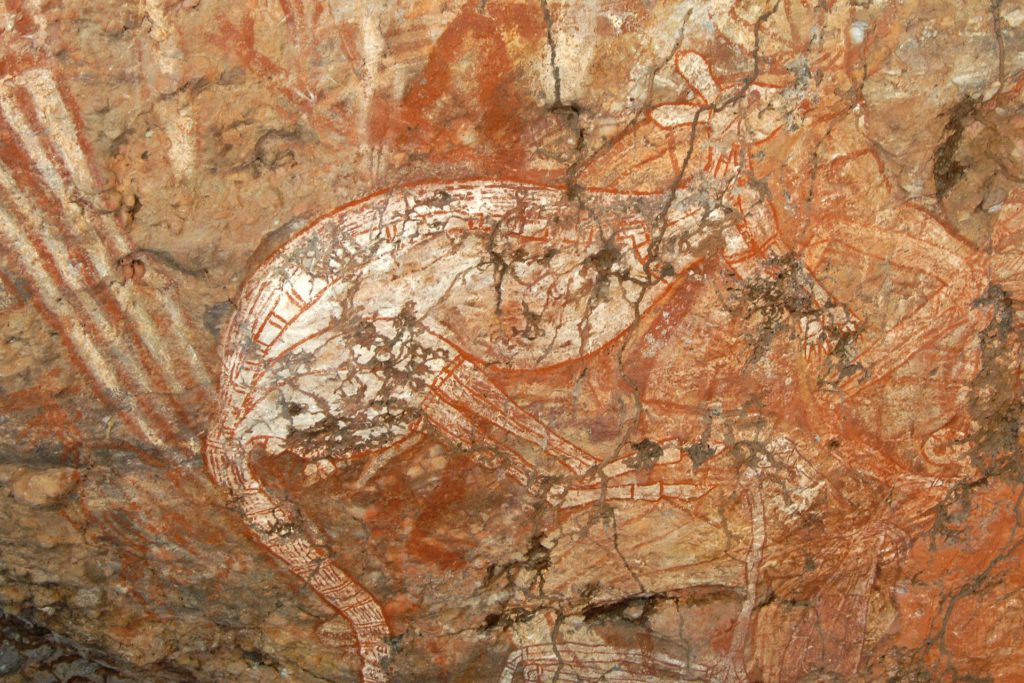 Pinturas rupestres del Kakadu National Park de Australia