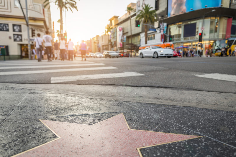 Paseo de la Fama en Los Ángeles