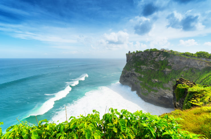 Acantilado del Templo Uluwatu en Bali