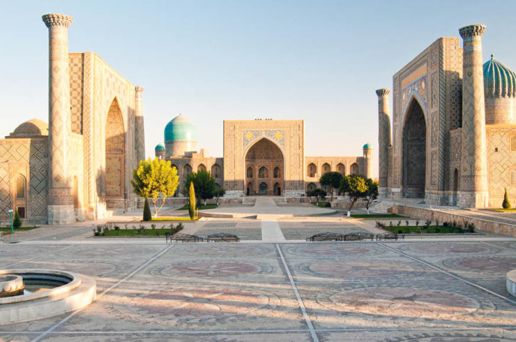 Plaza del Registan de Samarcanda