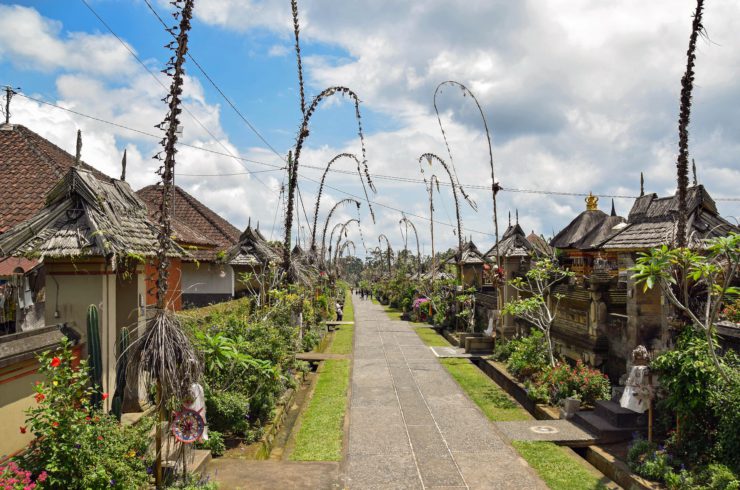 Pueblo tradicional de Penglipuran en Bali