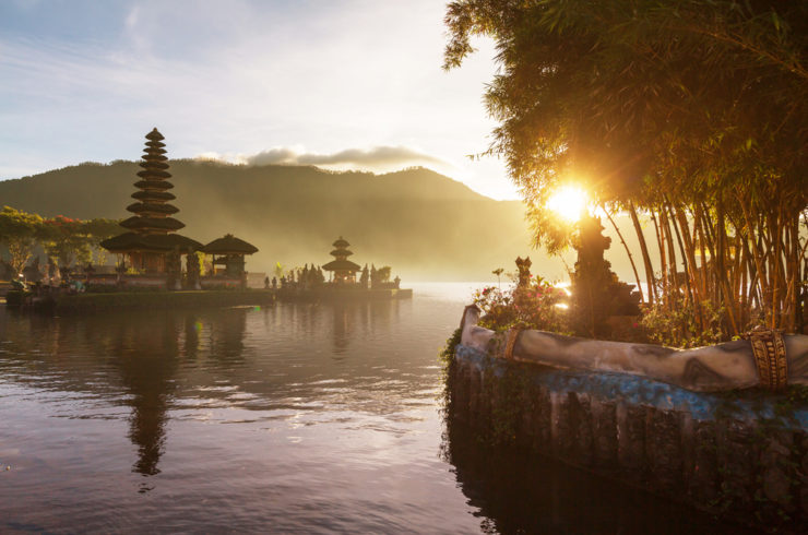 Templo Ulun Danu Bratan en Bali