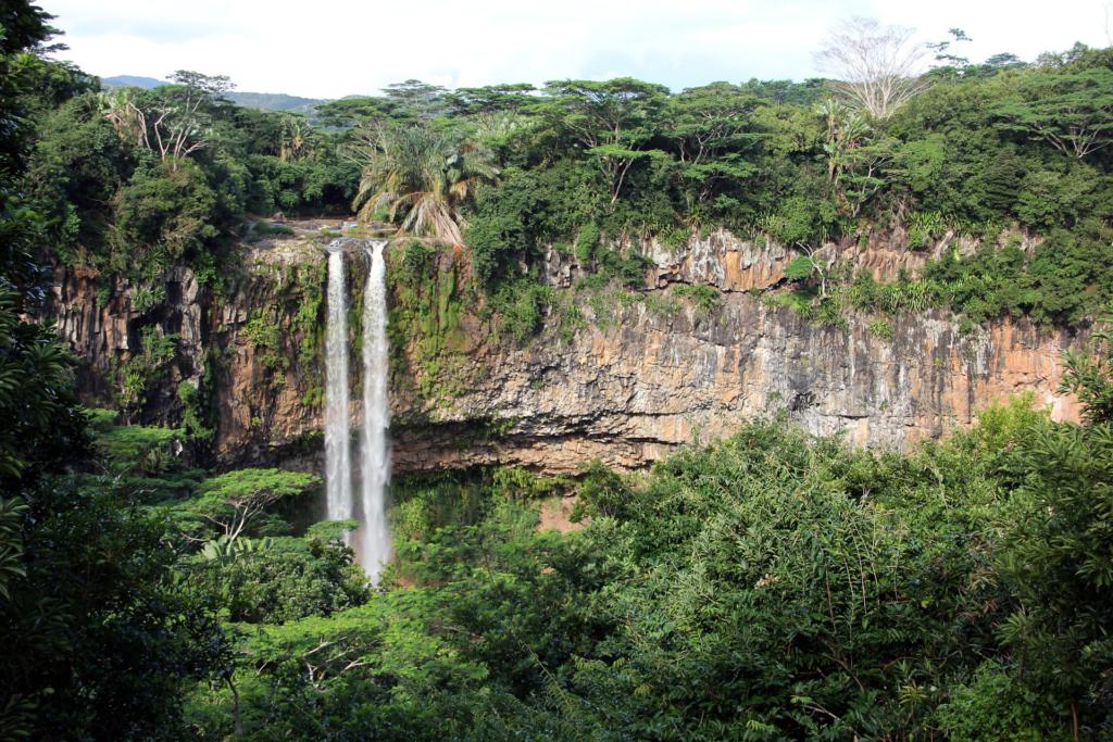 Catarata de Chamarel en Isla Mauricio